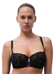 Chantelle - Muse Half-Cup Balcony Bra Black