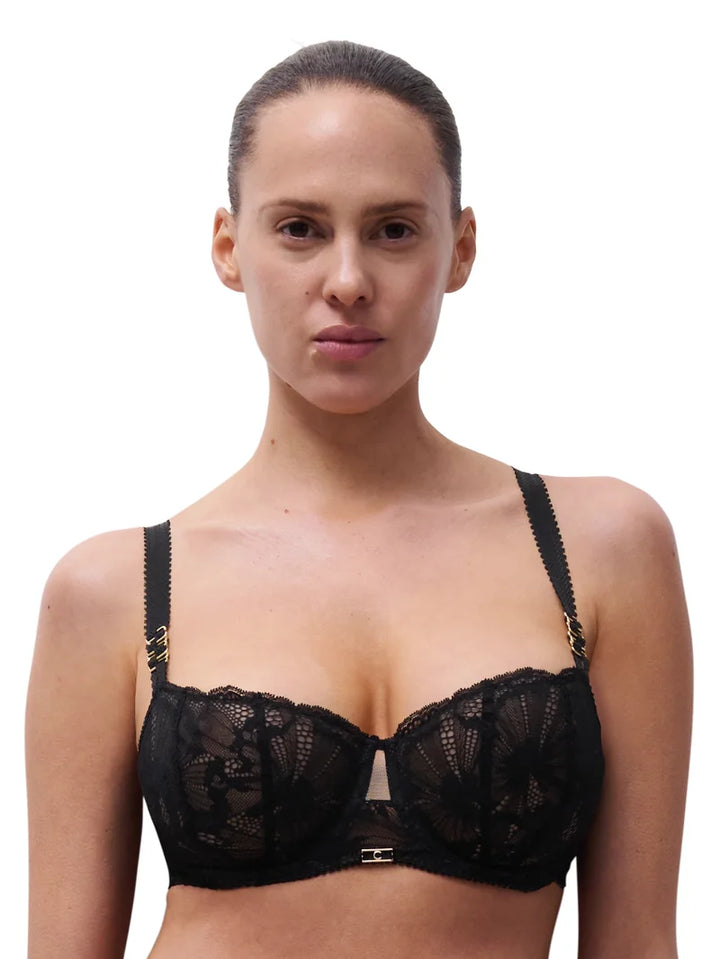 Chantelle - Muse Half-Cup Balcony Bra Black