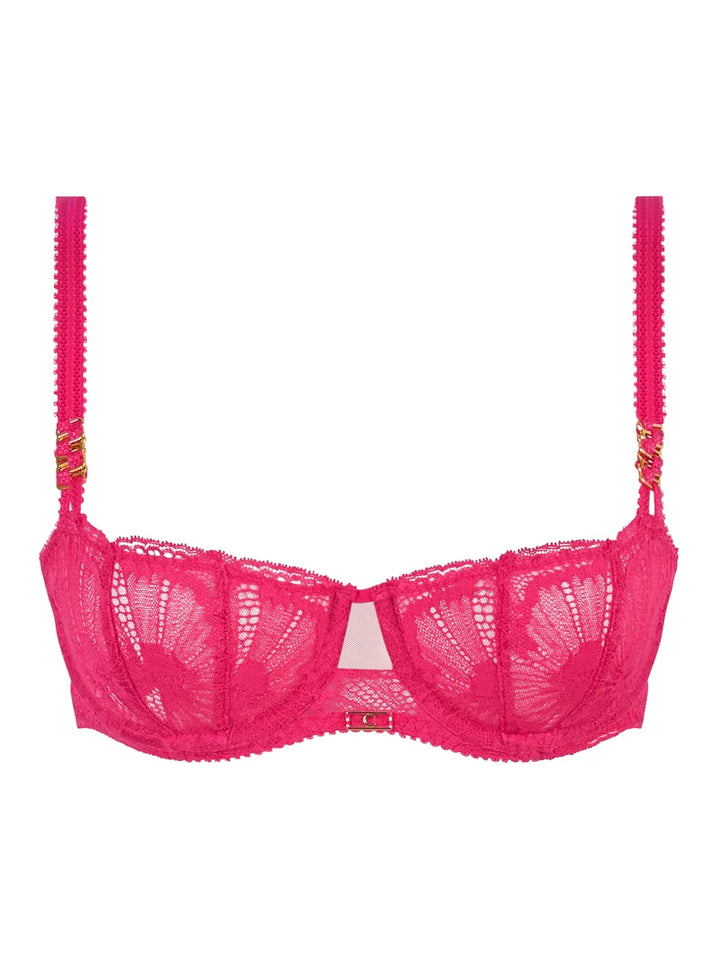 Chantelle - Muse Half-Cup Balcony Bra Lipstick Pink