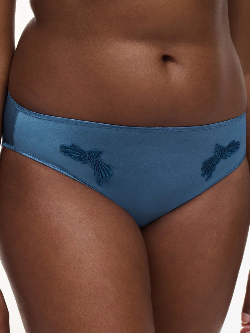 Chantelle - Hedona Brazilian Brief Jeans Blue