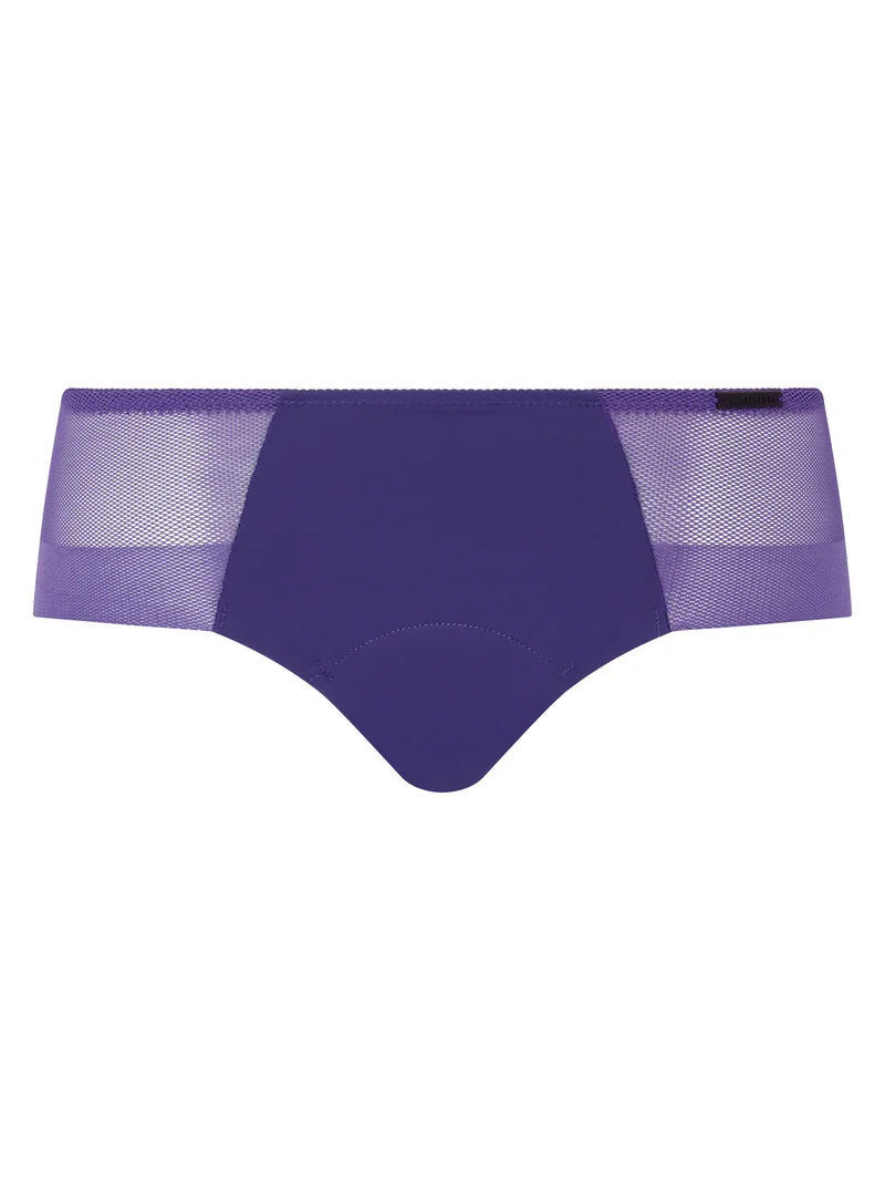 Chantelle - Period Panty Mesh Shorty Purple Blue
