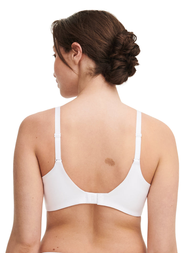 Chantelle - Graphic Support Very Covering Underwired White Full Cup Bra Chantelle 
