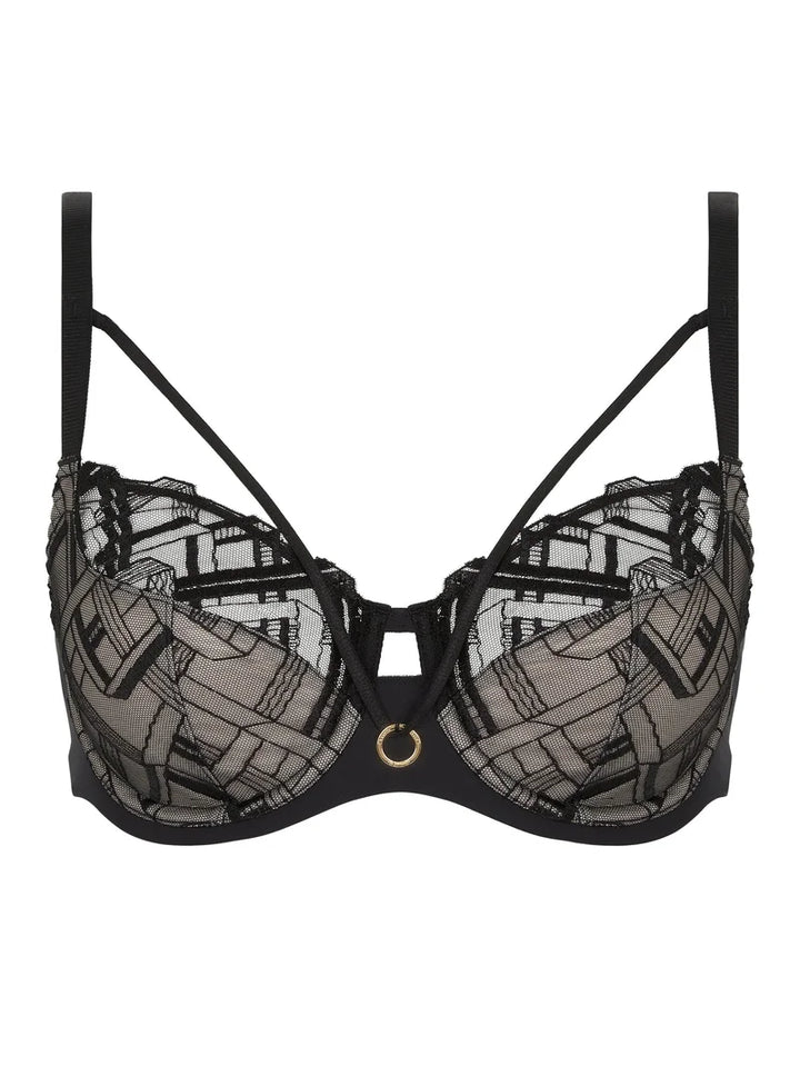 Chantelle - Graphic Support Very Covering Underwired Black