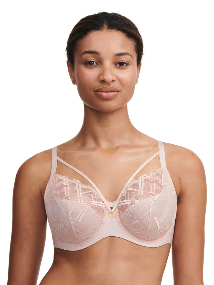 Chantelle - Graphic Support Very Covering Underwired Taffeta Pink
