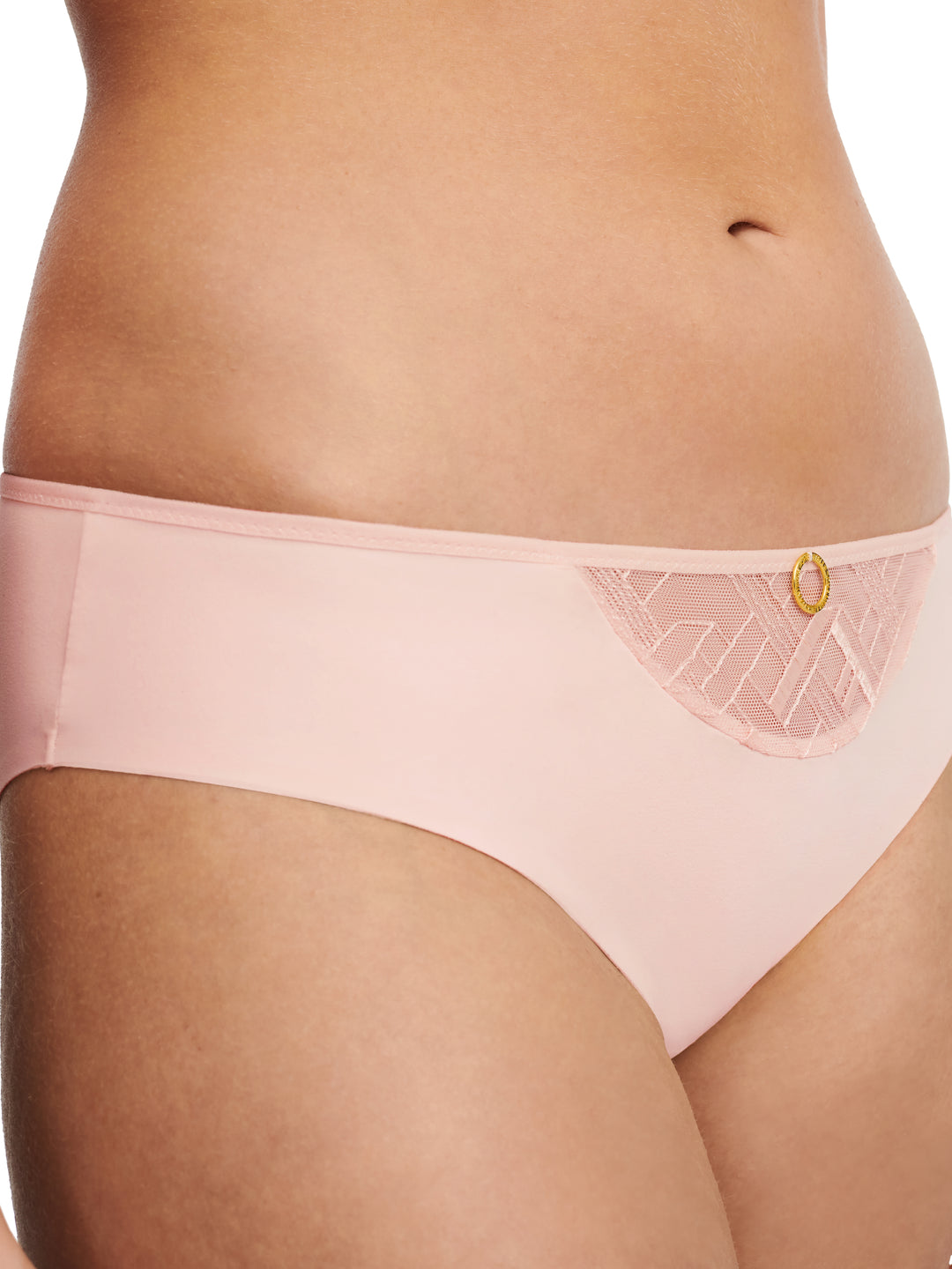 Chantelle - Slip Support Graphique Taffeta Rose