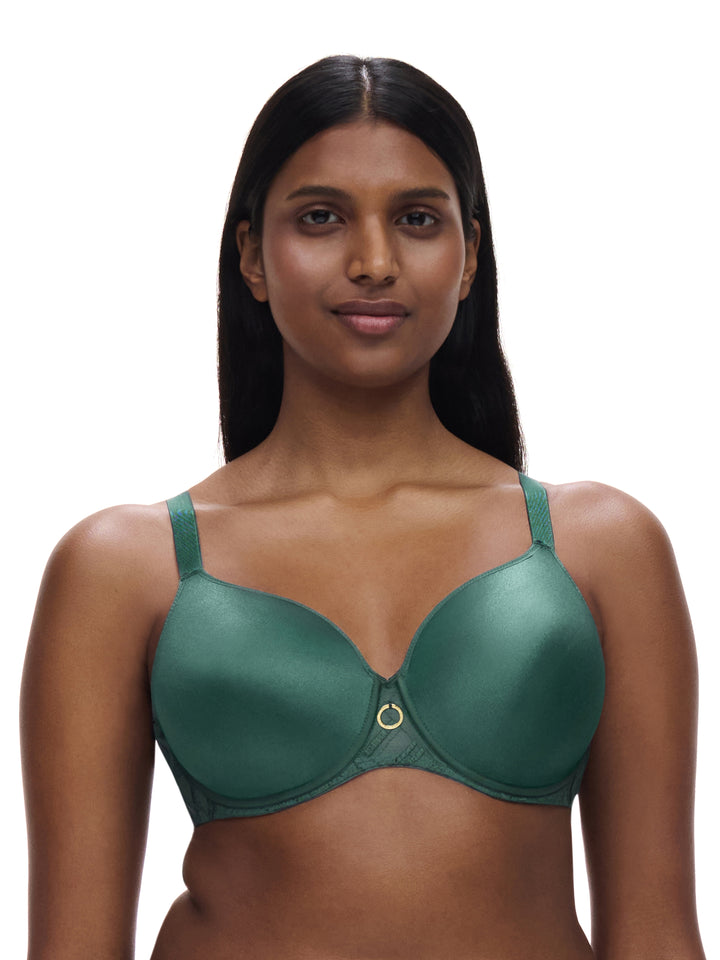 Chantelle - Graphic Support Very Covering Memory Bra Empire Green