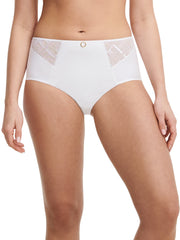 Chantelle - Graphic Support High Waisted Support Full Brief White Full Brief Chantelle 