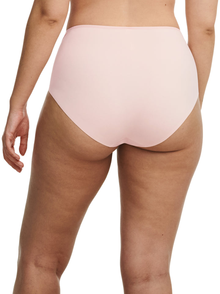 Chantelle - Graphic Support High Waisted Support Full Brief Taft Pink