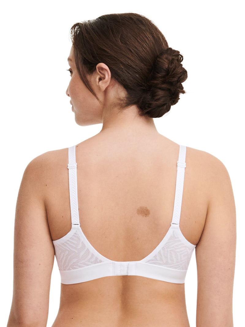Chantelle - Sujetador de copa completa blanco con aros y cobertura Graphic Allure Chantelle 