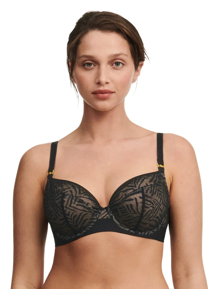 Chantelle - Graphic Allure Covering Underwired Black