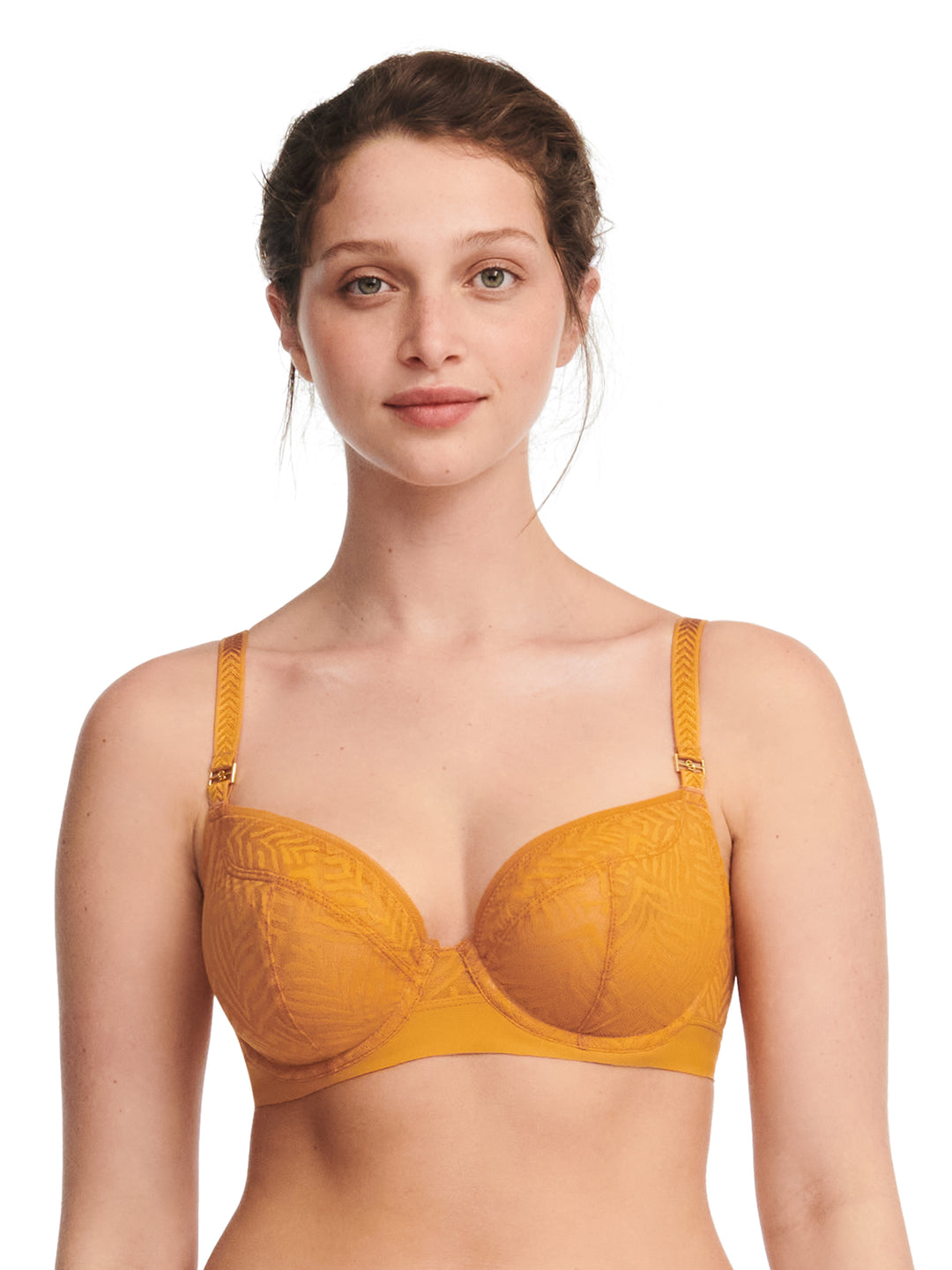 Chantelle - Graphic Allure Covering Underwired Ocre