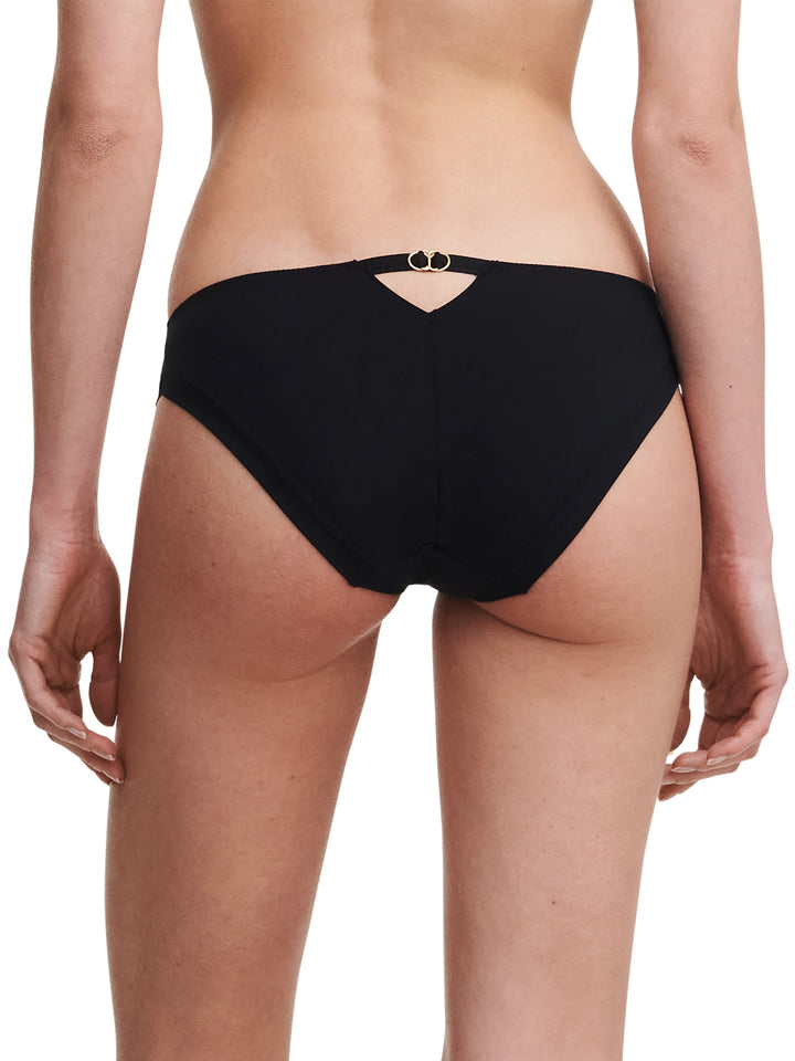 Chantelle - Orchids Brief Black Brief Chantelle 