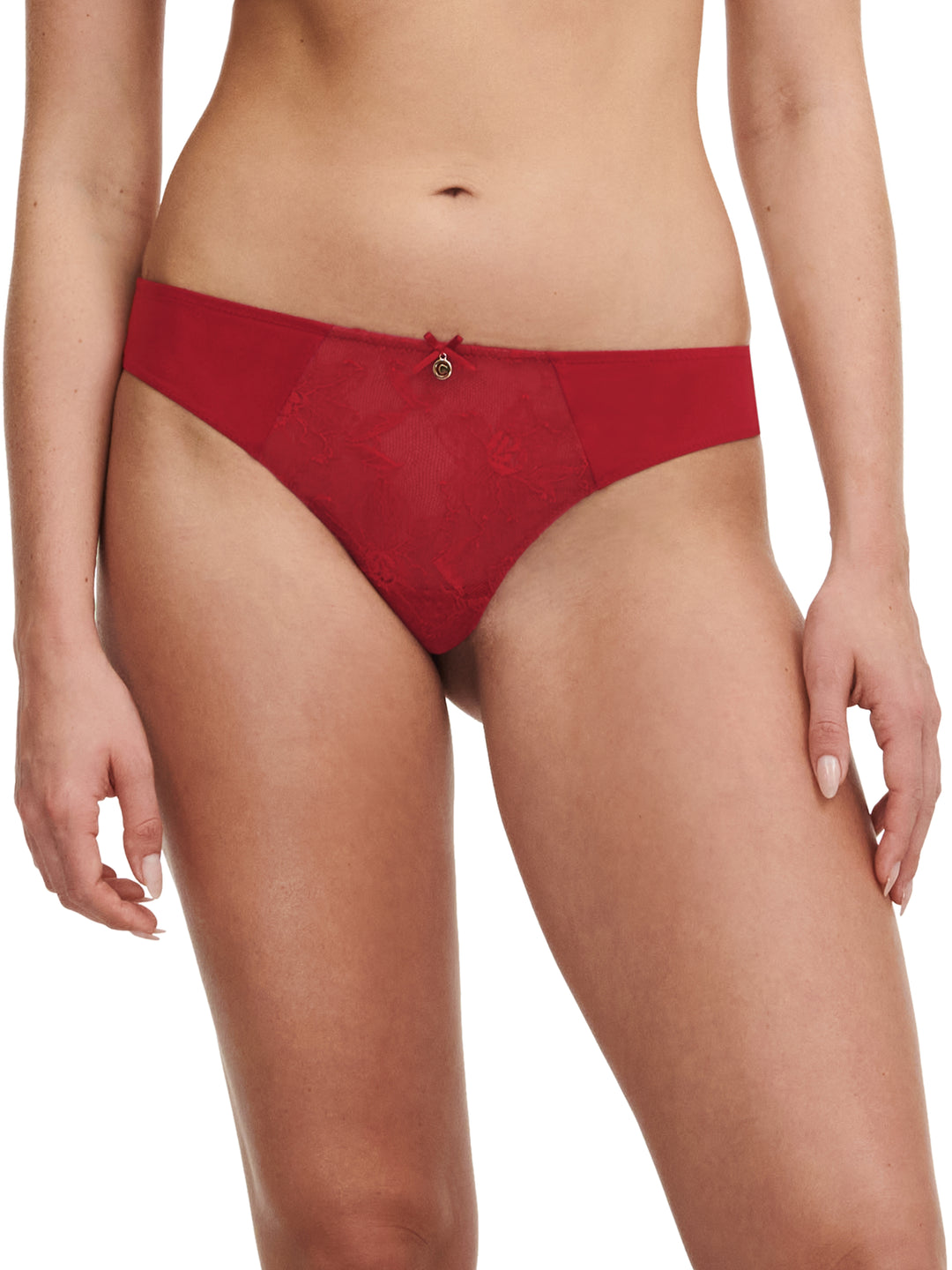 Chantelle - Orchids Tanga Passion Red