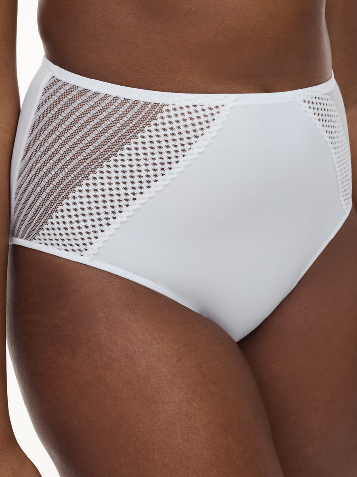 Chantelle - Play High-Waisted Full Brief White