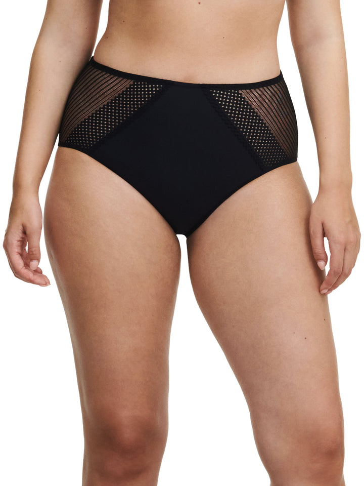 Chantelle - Play High-Waisted Full Brief Black