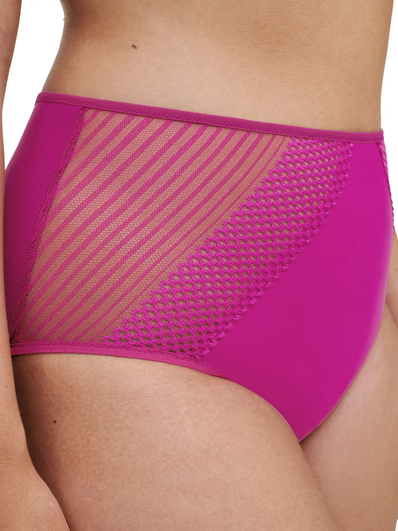 Chantelle - Play High-Waisted Full Brief Fuchsia