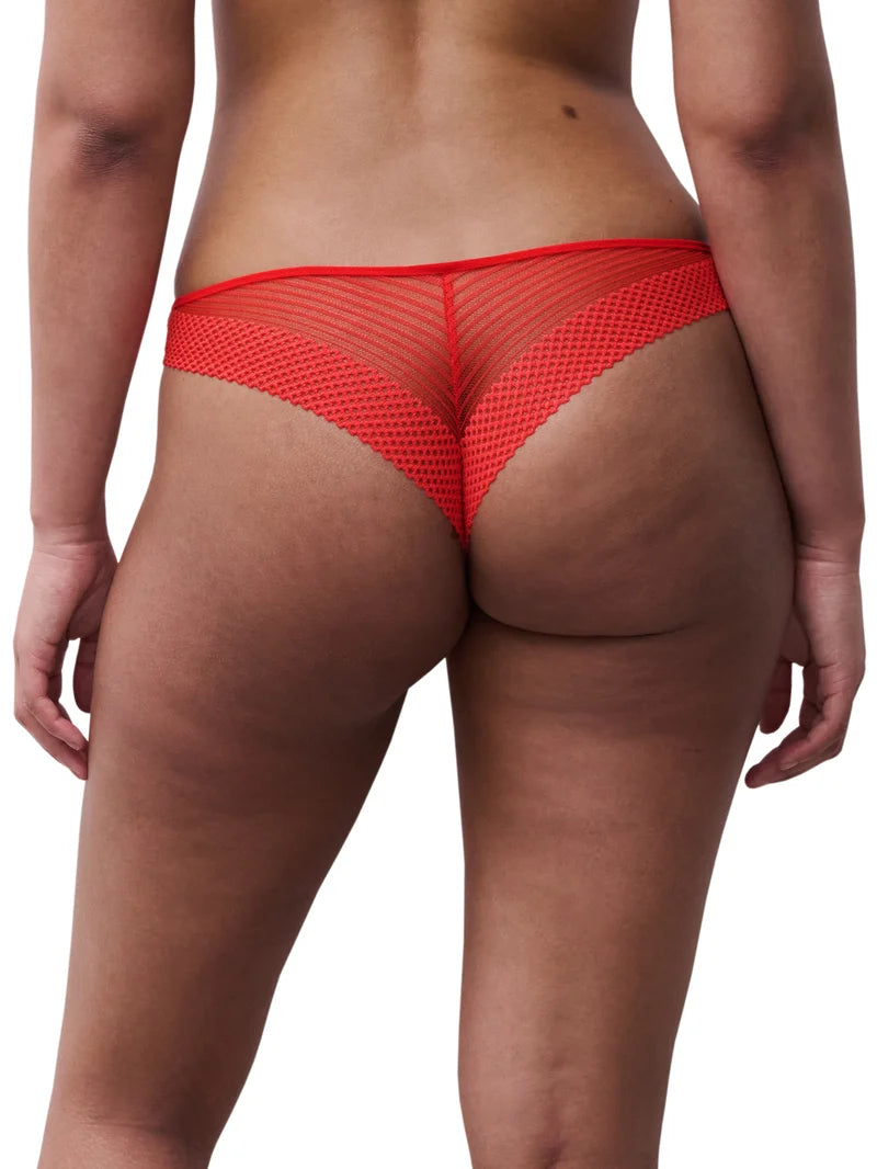 Chantelle - Play Tanga Red Cocktail