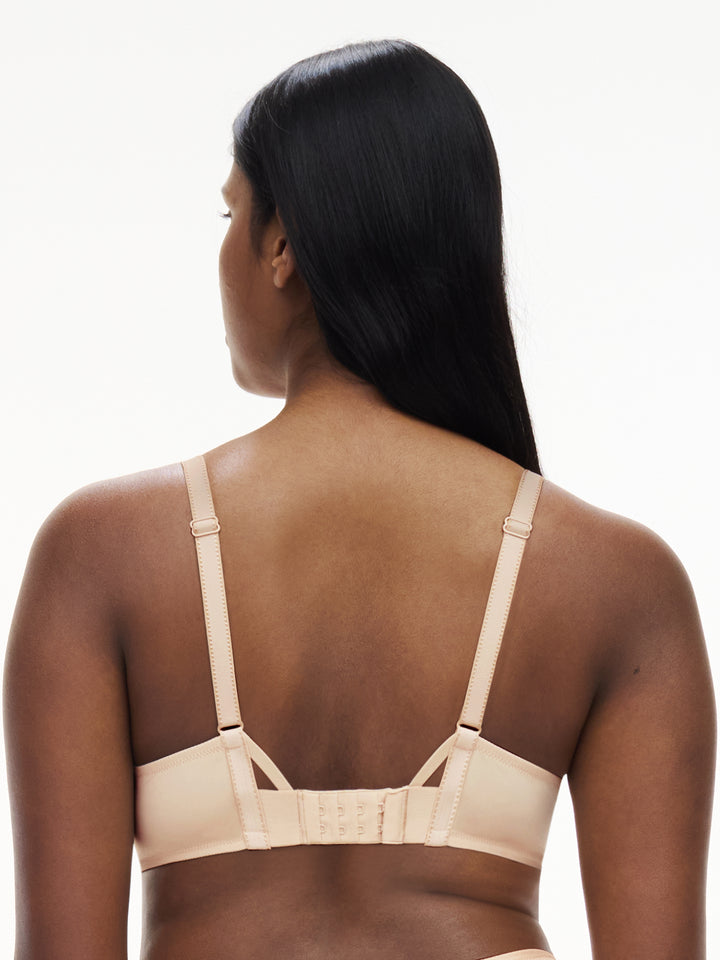 Chantelle - Play Very Covering Underwired Bra Golden Beige