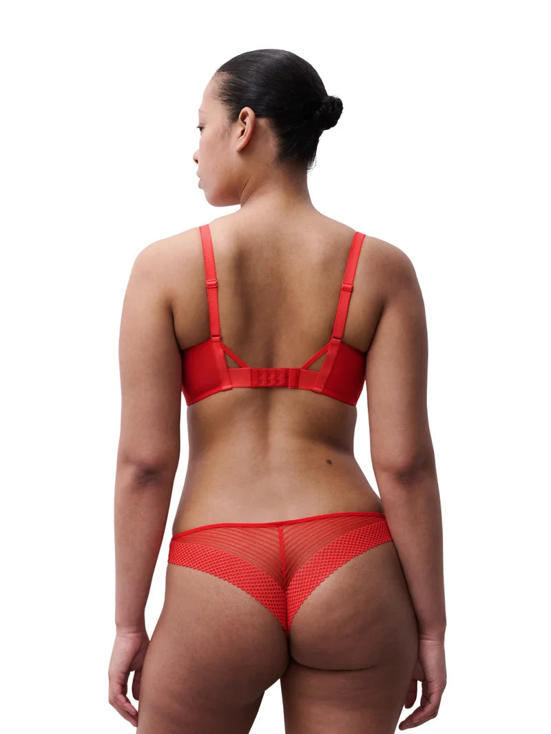 Chantelle - Play Covering Underwired Bra Red Cocktail