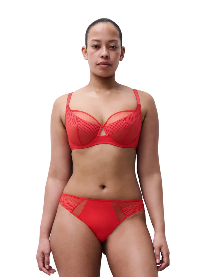 Chantelle - Play Covering Underwired Bra Red Cocktail