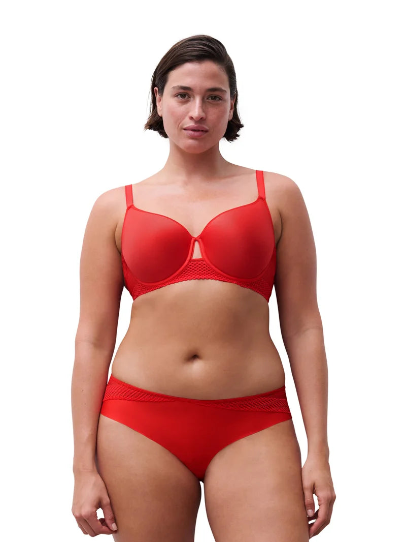 Chantelle - Play Covering Memory Bra Red Cocktail