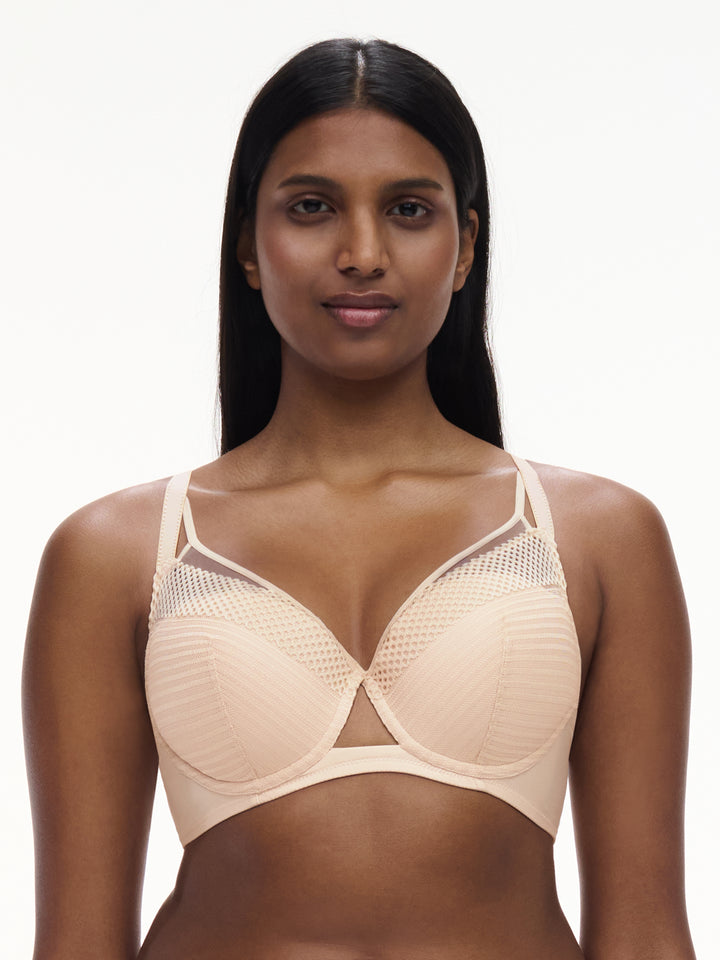 Chantelle - Play Plunge T-Shirt Bra Golden Beige