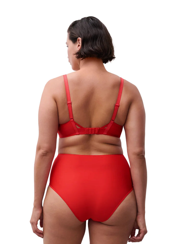 Chantelle - Play Wirefree Support Bra Red Cocktail