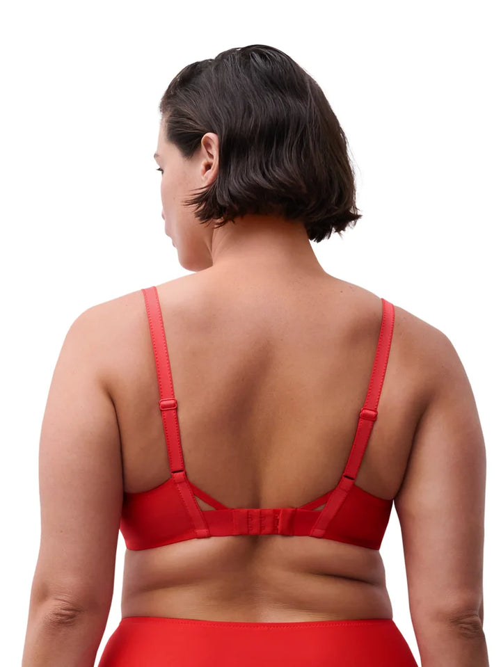 Chantelle - Play Wirefree Support Bra Red Cocktail