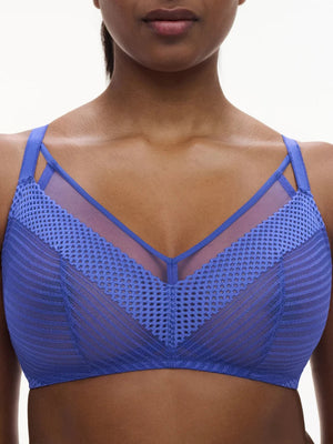Chantelle - Play Wirefree Support Bra Indigo Blue