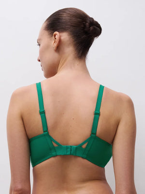 Chantelle - Бюстгальтер без косточек Play Wirefree Support Bra Racing Green