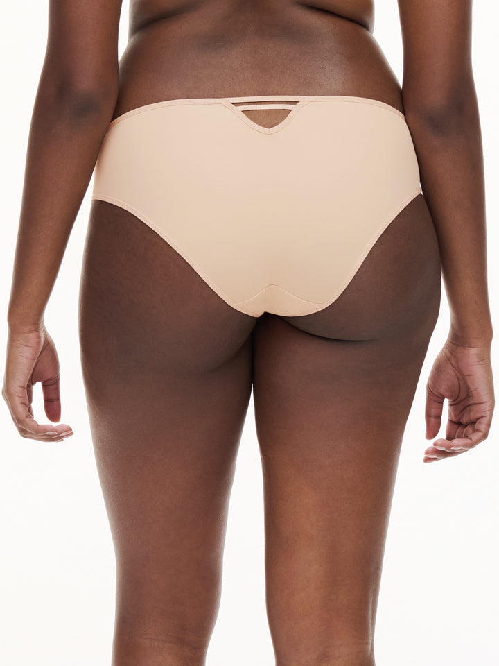 Chantelle - Spice Brief Clay Nude / Black