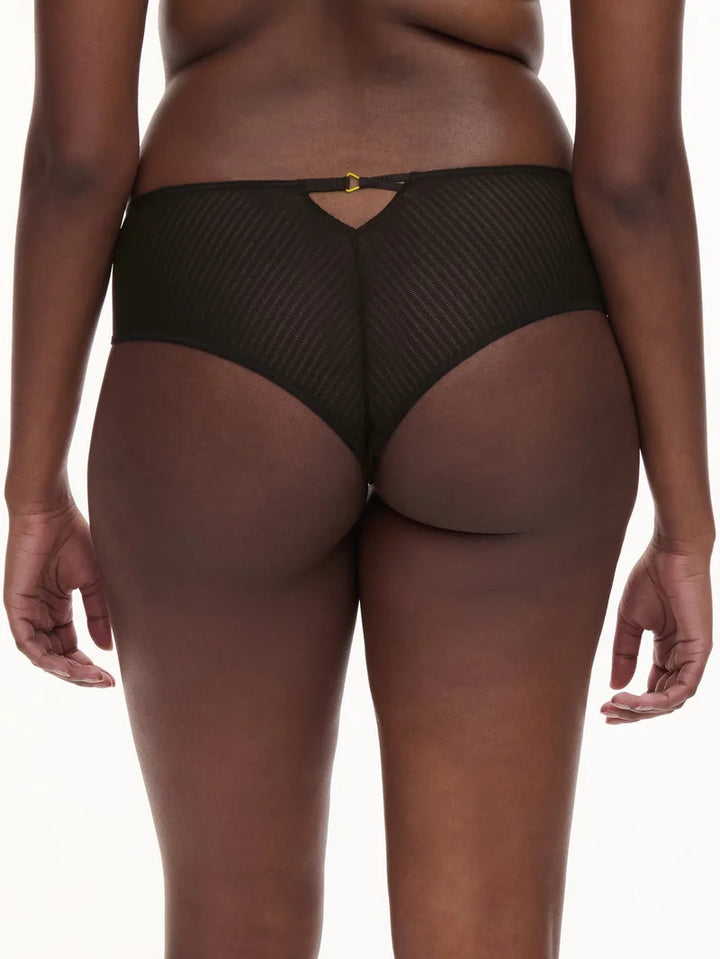 Chantelle - Spice Revealing Shorty Black / Yellow