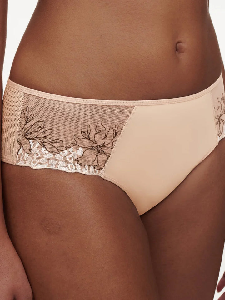 Chantelle - Spice Revealing Shorty Clay Nude / Black