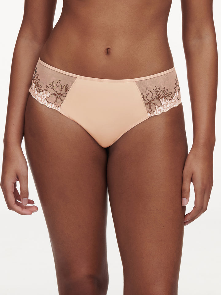 Chantelle - Spice Revealing Shorty Clay Nude / Black