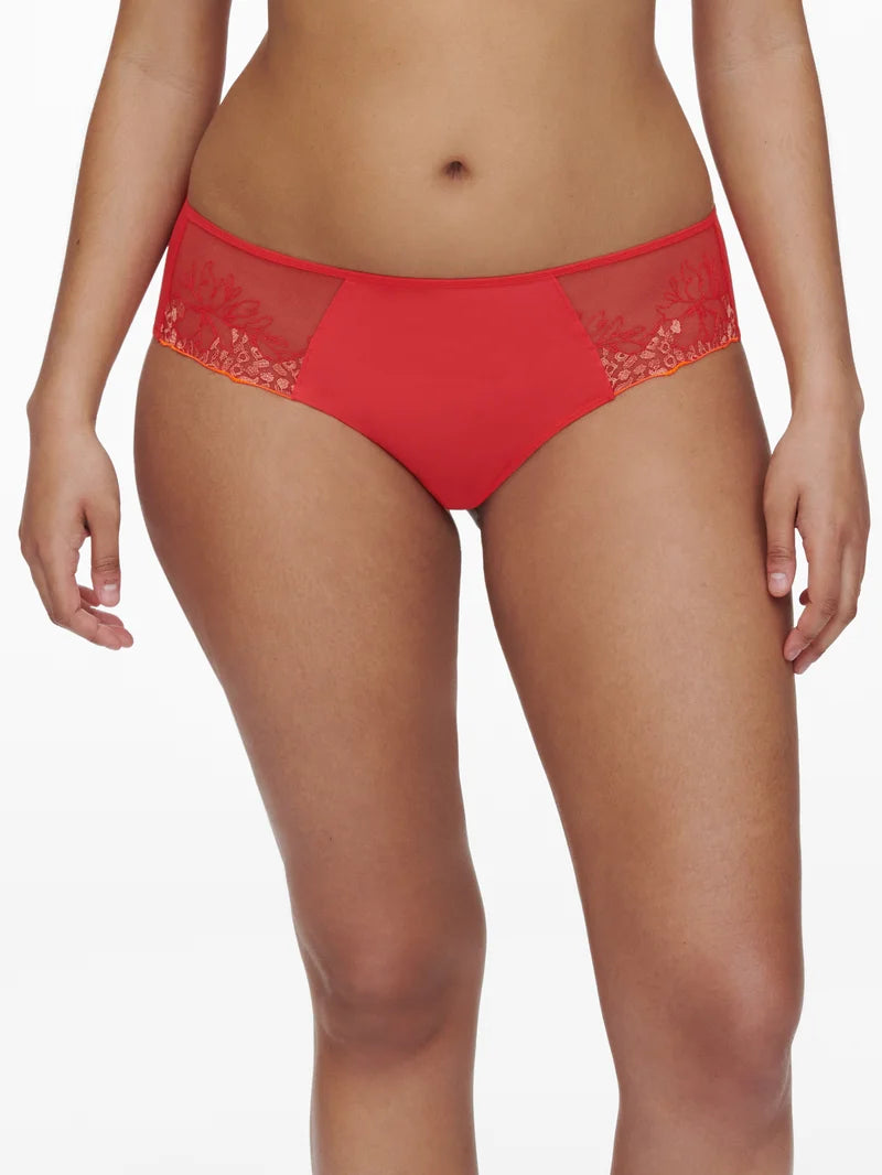 Chantelle - Spice Revealing Shorty Red Cocktail Multico