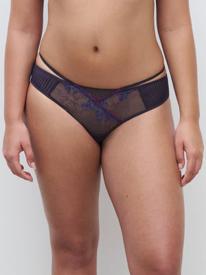 Chantelle - Spice Tanga Midnight Blue Multico