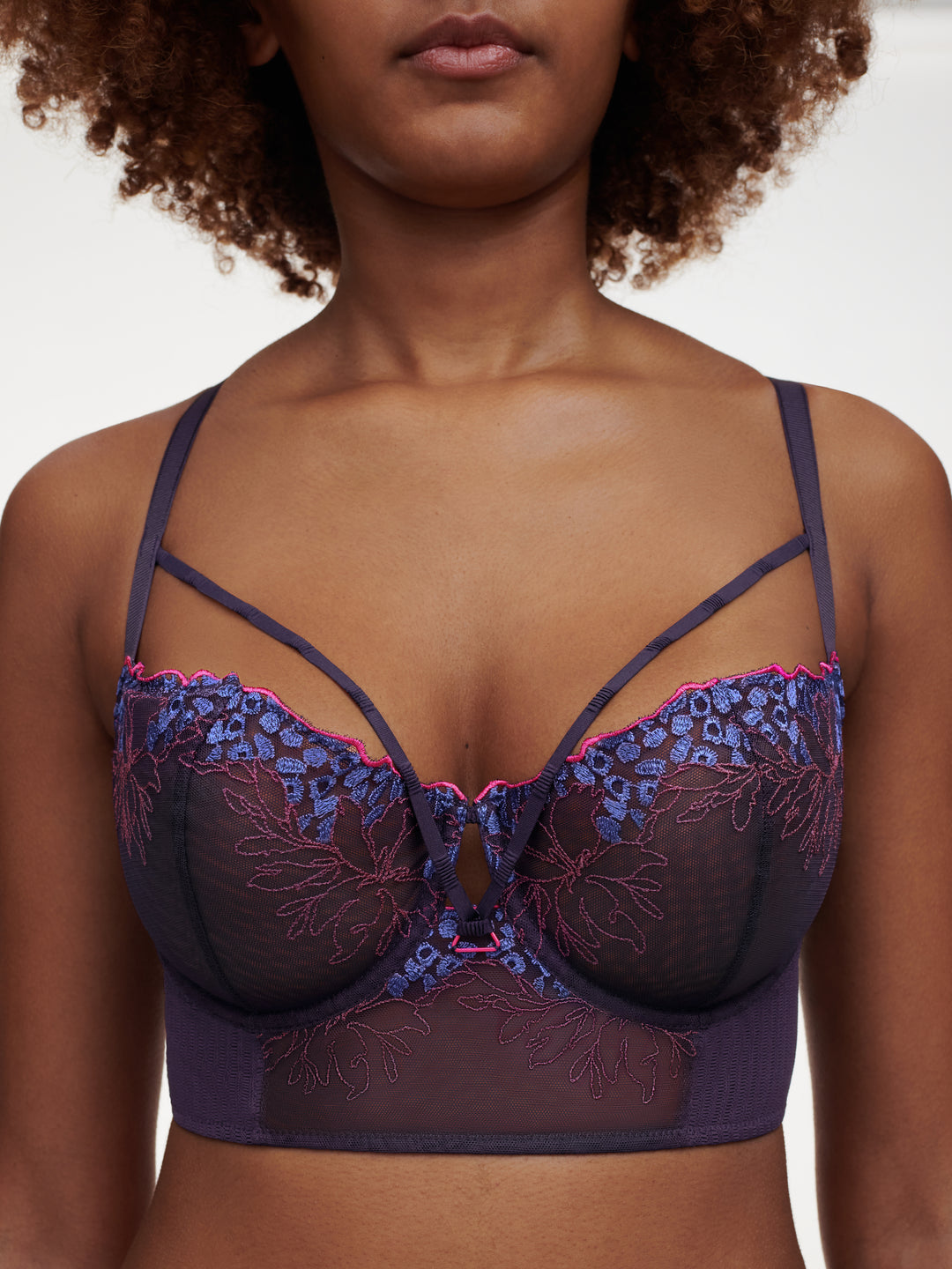 Chantelle - Spice Bustier Midnight Blue Multico