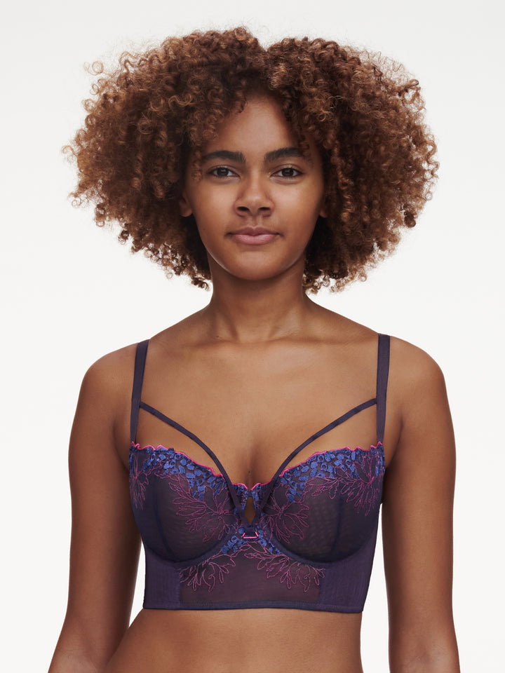 Chantelle - Spice Bustier Midnight Blue Multico