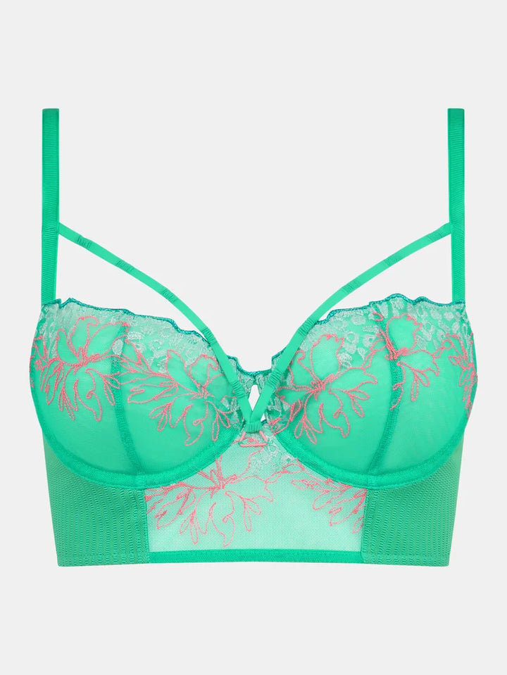 Chantelle - Spice Bustier Aqua Fluo