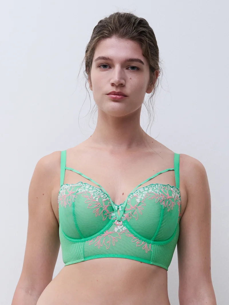Chantelle - Spice Bustier Aqua Fluo