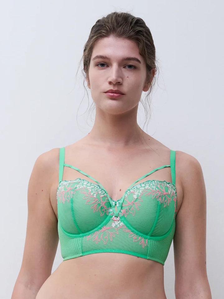 Chantelle - Spice Bustier Aqua Fluo