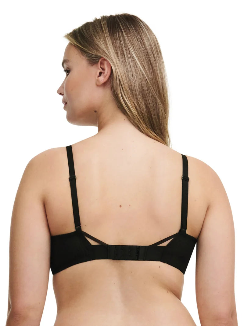Chantelle - Spice Very Covering Underwired Bra Black / Yellow