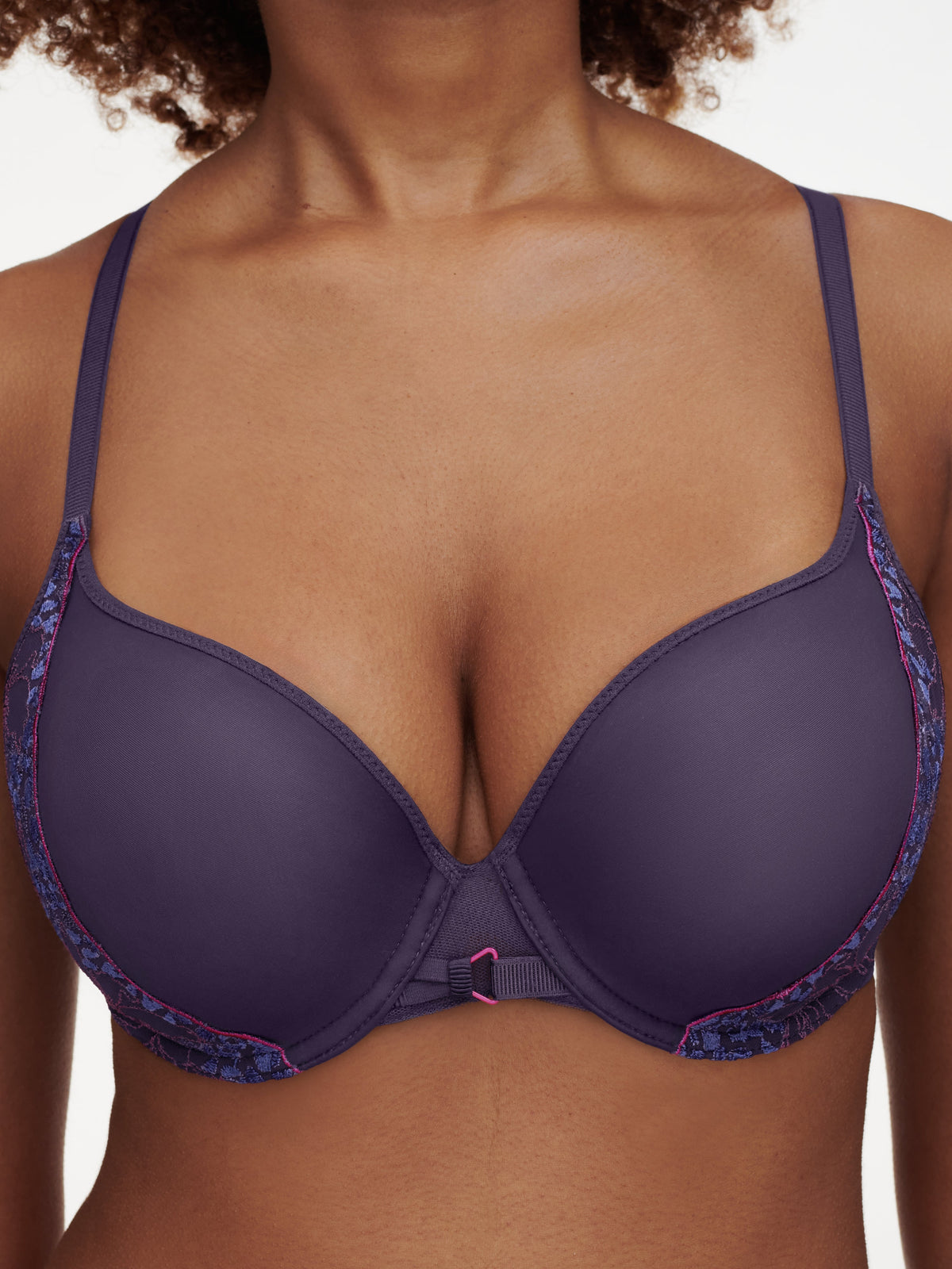 Chantelle - Spice Covering T-Shirt Bra Midnight Blue Multico