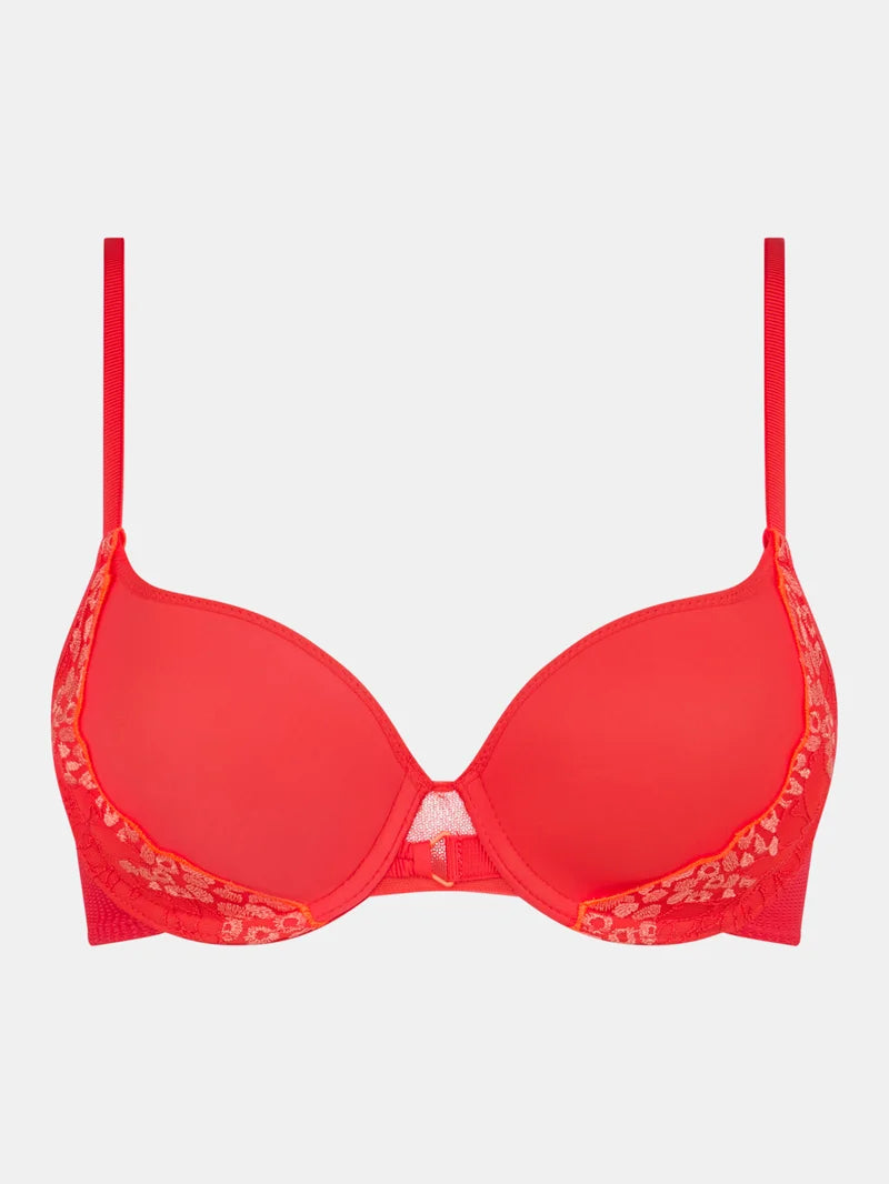 Chantelle - Spice Covering T-Shirt Bra Red Cocktail Multico