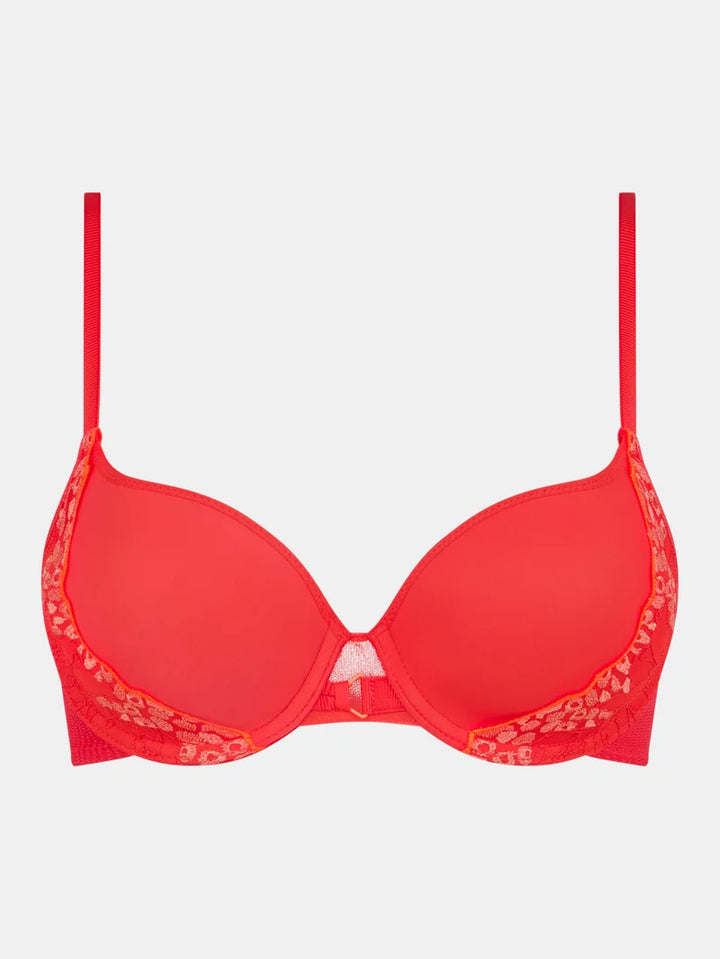 Chantelle - Spice Covering T-Shirt Bra Red Cocktail Multico