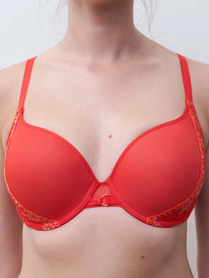 Chantelle - Spice Covering T-Shirt Bra Red Cocktail Multico