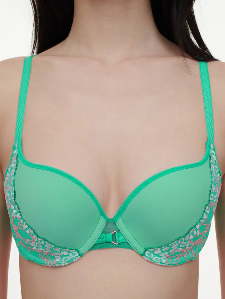 Chantelle - Spice Covering T-Shirt Bra Aqua Fluo