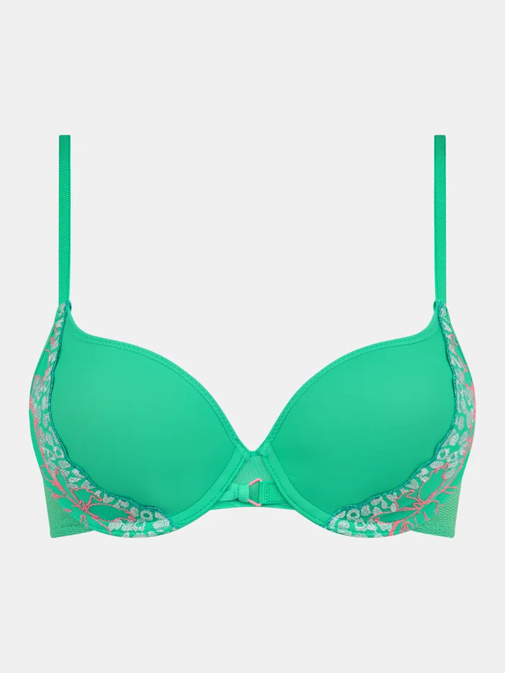 Chantelle - Spice Covering T-Shirt Bra Aqua Fluo
