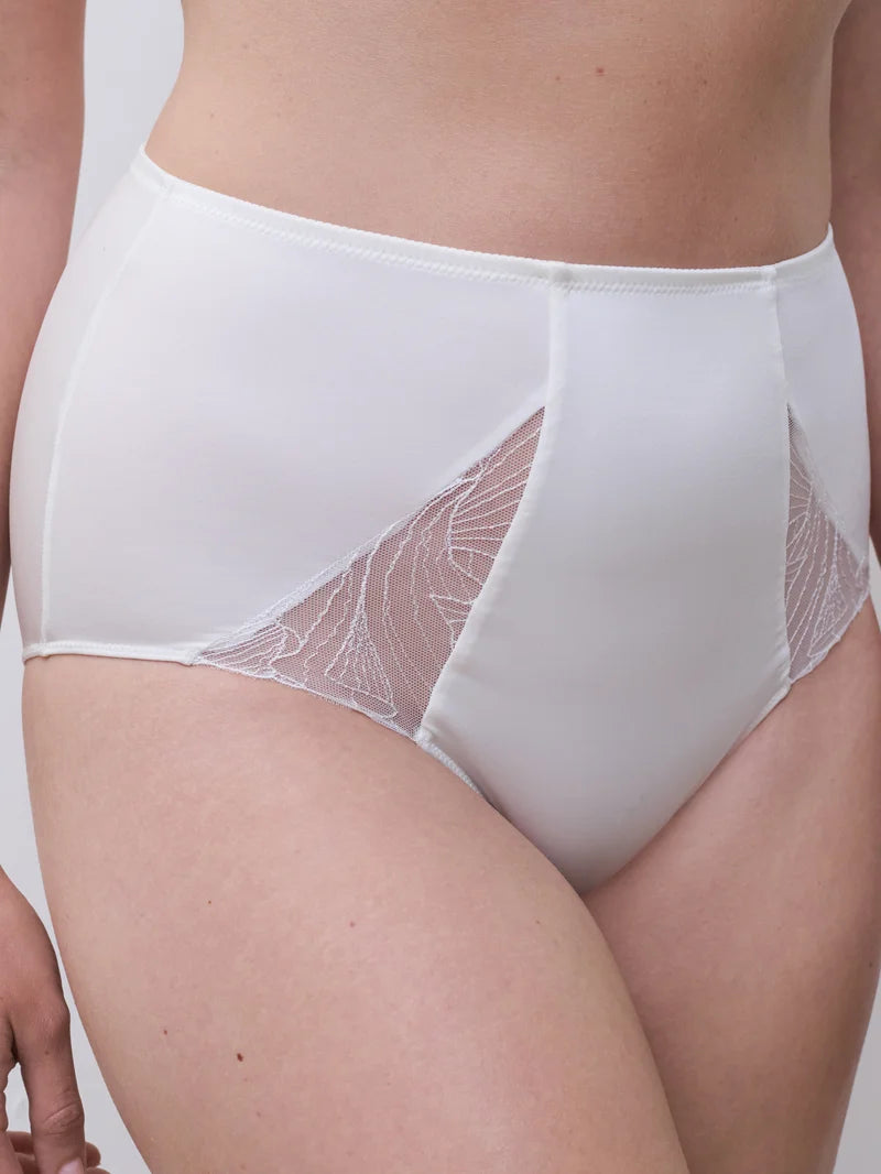 Chantelle - Tattoo Love  High-Waisted Full Brief Milk