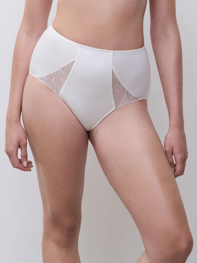 Chantelle - Tattoo Love  High-Waisted Full Brief Milk